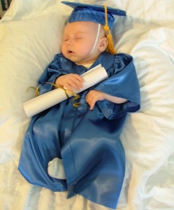 This is what I picture when i think about my daughter graduating.  